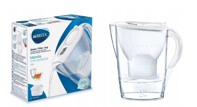 Dzbanek filtrujący Brita Marella+1 Maxtra Pro PP (2,4l ; grafitowy)