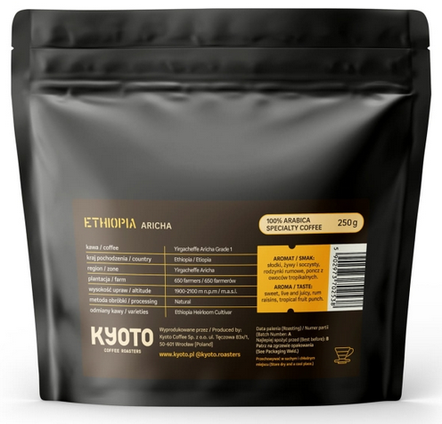 KYOTO kawa ZIARNISTA Ethiopia Aricha specialty 250 g FILTR 2.png
