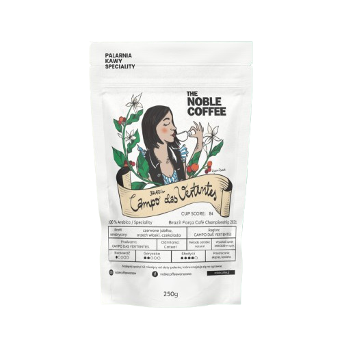NOBLE COFFEE – kawa ziarnista Brazil Campo das Vertentes Espresso 250 g.png