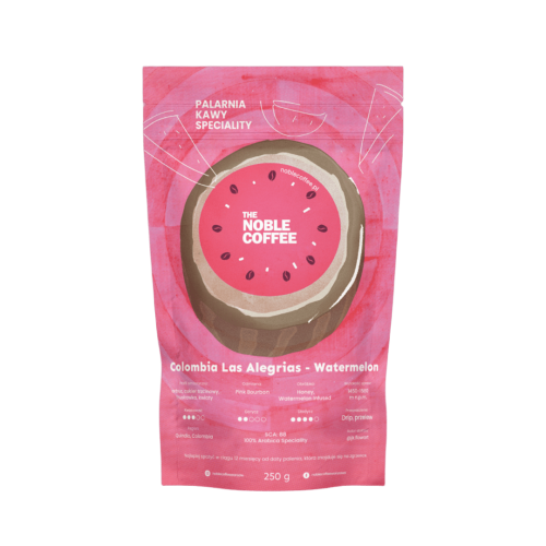 NOBLE COFFEE – kawa ziarnista Colombia Las Alegrias Watermelon Filtr 250 g.png